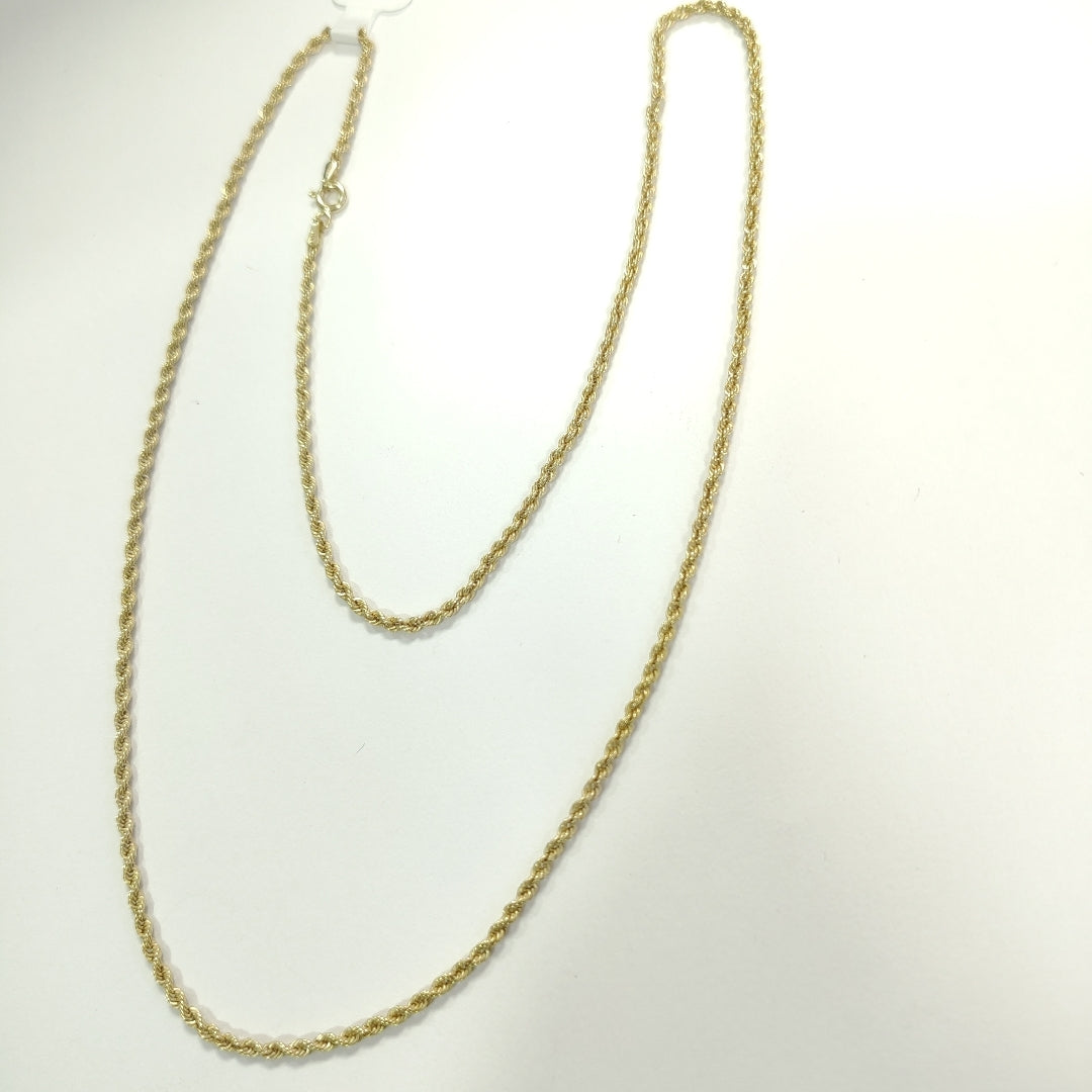 CADENA ORO 10 K 2,50 GRMS (SEMINUEVO)