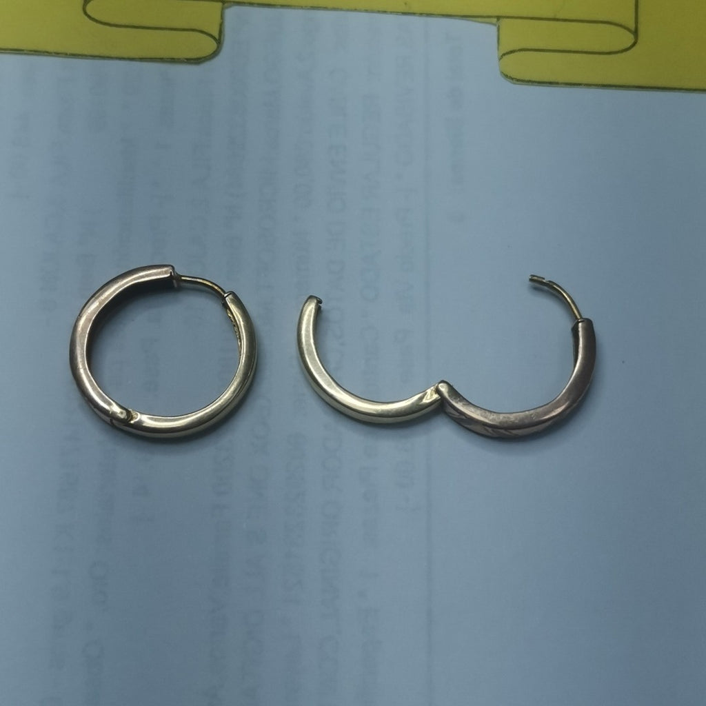 ARETES PAR ORO 10 K 1.9 GRMS (SEMINUEVO)