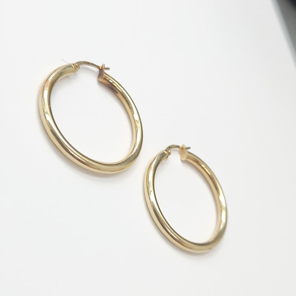 ARRACADAS PAR ORO 14 K 2.6 GRMS (SEMINUEVO)