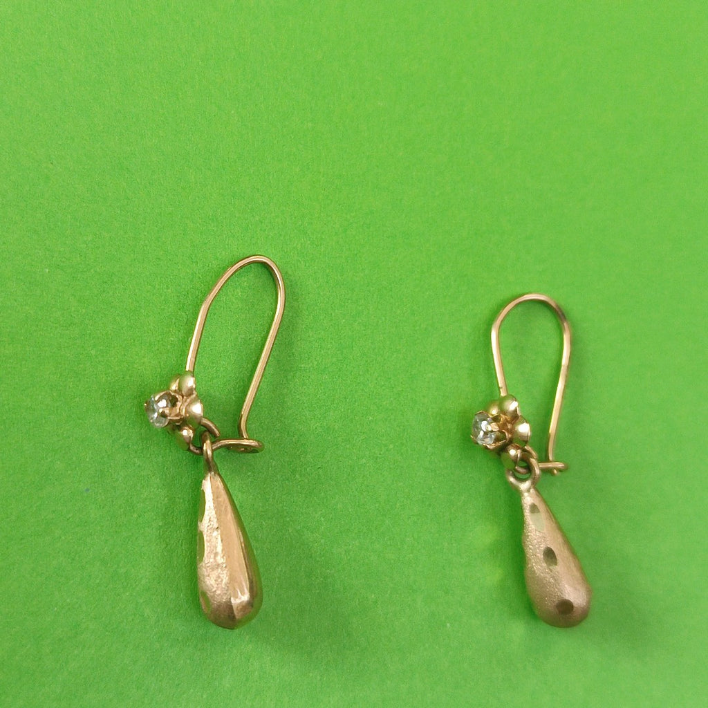 ARETES PAR ORO 14 K 1,40 GRMS (SEMINUEVO)