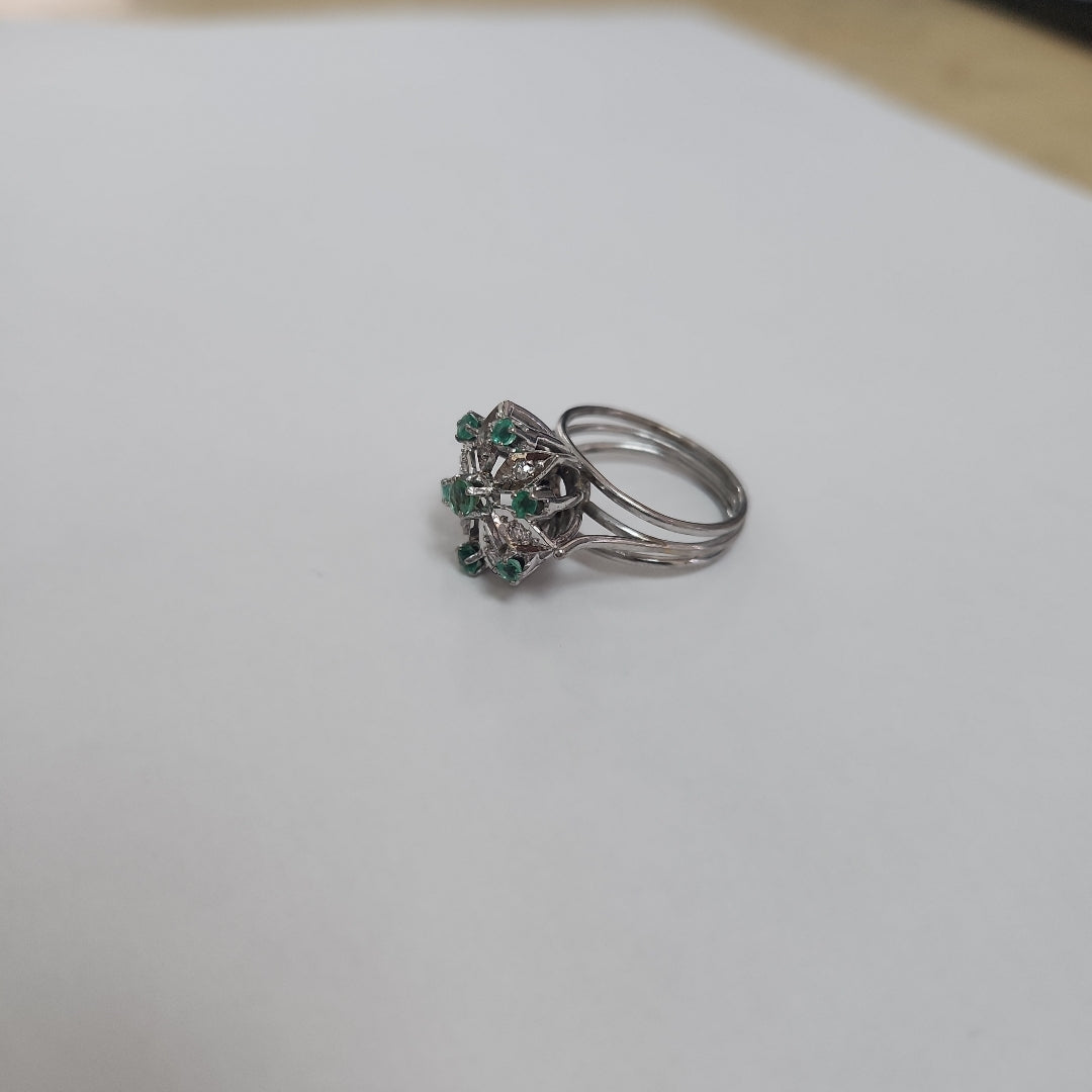 ANILLITO ORO BLANCO 14 K 5.6 GRMS (SEMINUEVO)