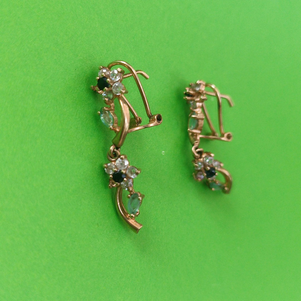ARETES PAR ORO 14 K 3,40 GRMS (SEMINUEVO)