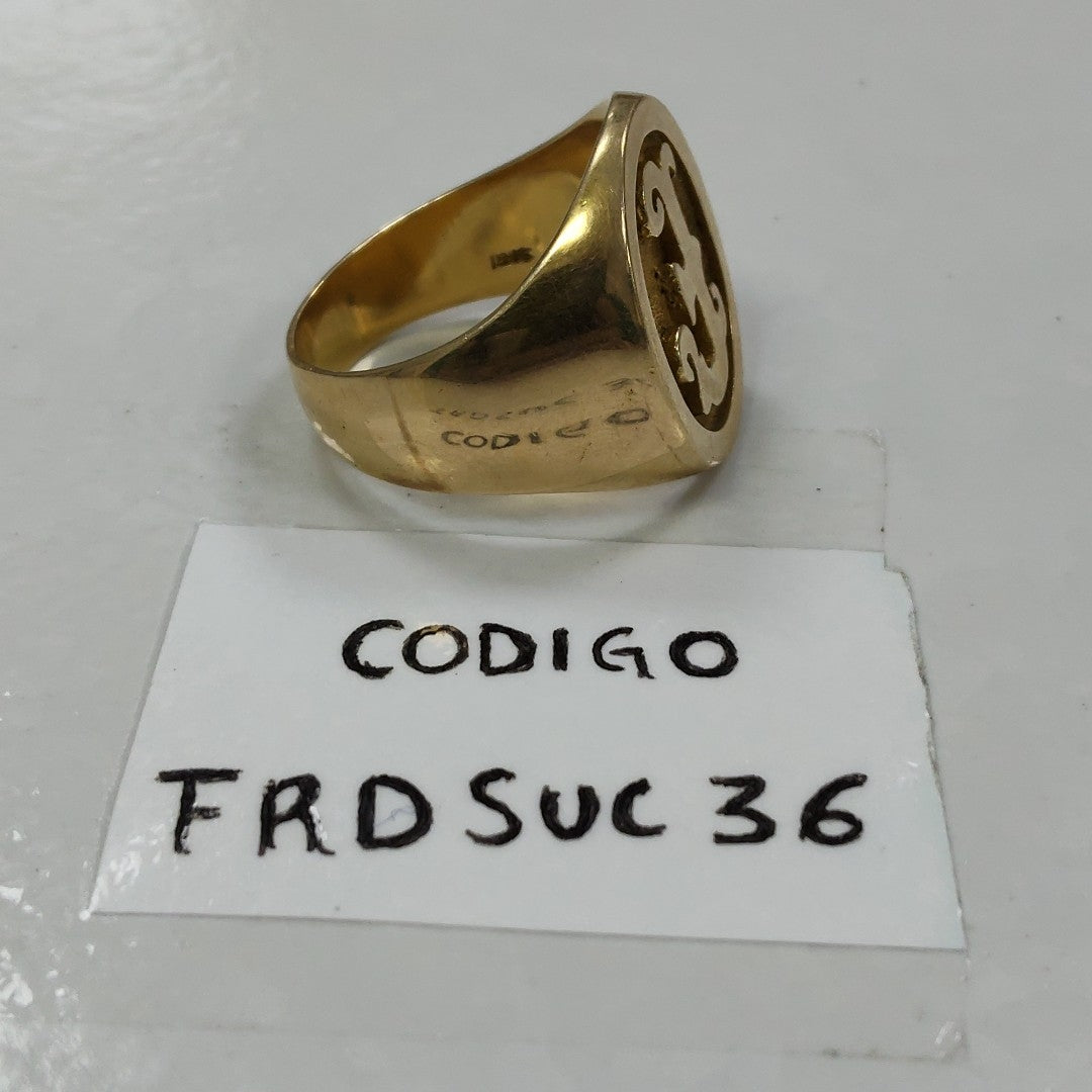 ANILLO ORO 14 K 18,30 GRMS (SEMINUEVO)