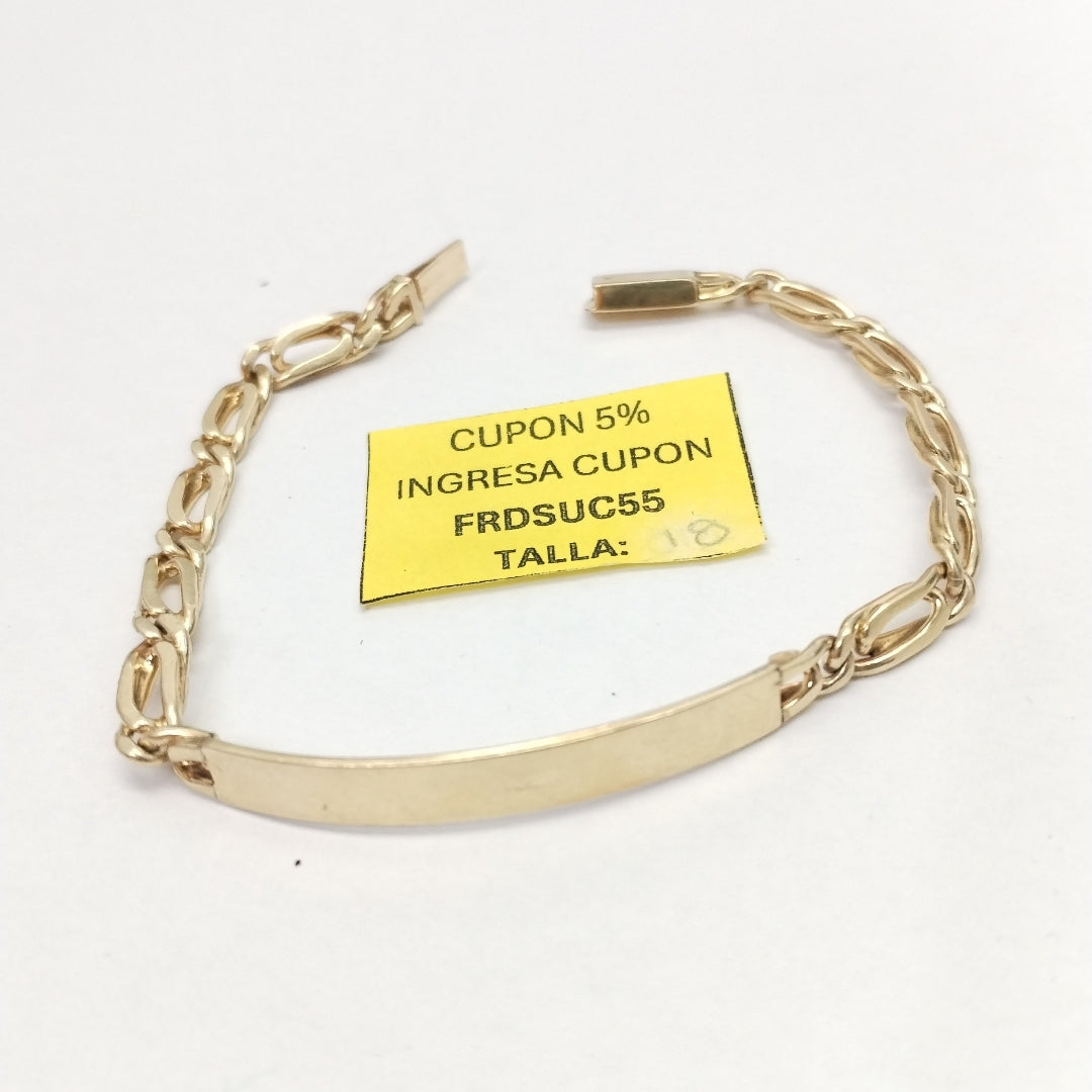 ESCLAVA ORO 14 K 12.3 GRMS (SEMINUEVO)