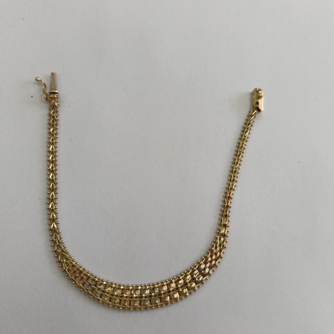PULSERA ORO 14 K 8.5 GRMS (SEMINUEVO)