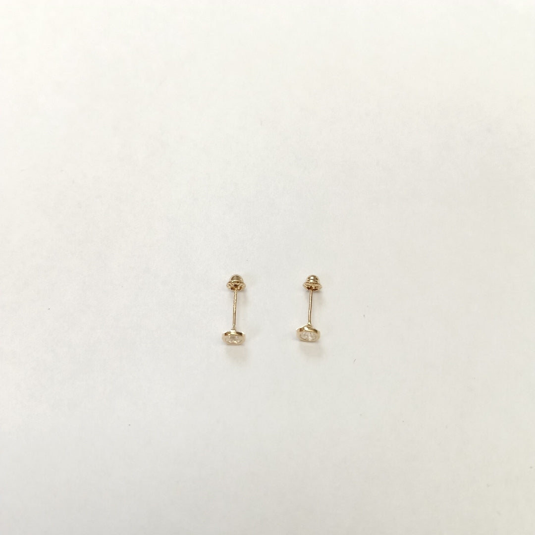 BROQUELES BROQUEL C CIRCONIA 14K 0.1501 GR (NUEVO)