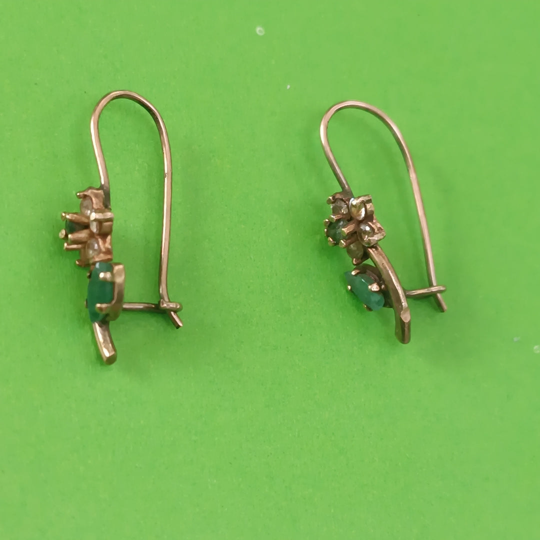 ARETES PAR ORO 10 K 1,80 GRMS (SEMINUEVO)