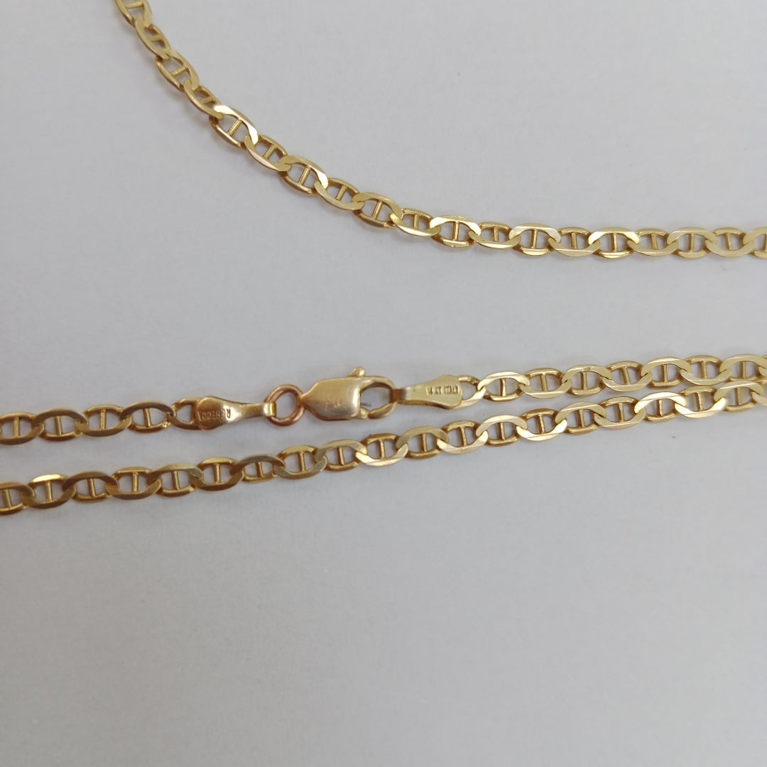 CADENA ORO 14 K 4,90 GRMS (SEMINUEVO)