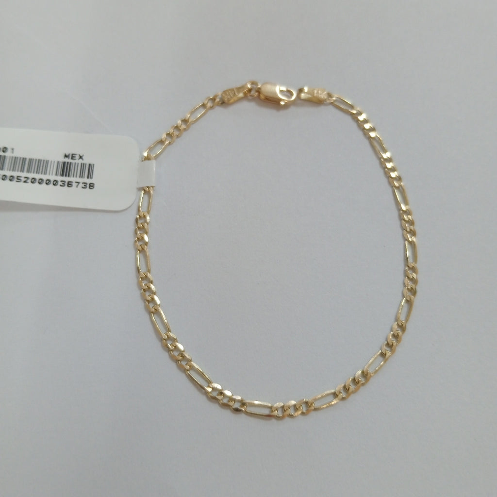 PULSERA 3X1 14K 18 CM 2 GR (NUEVO)