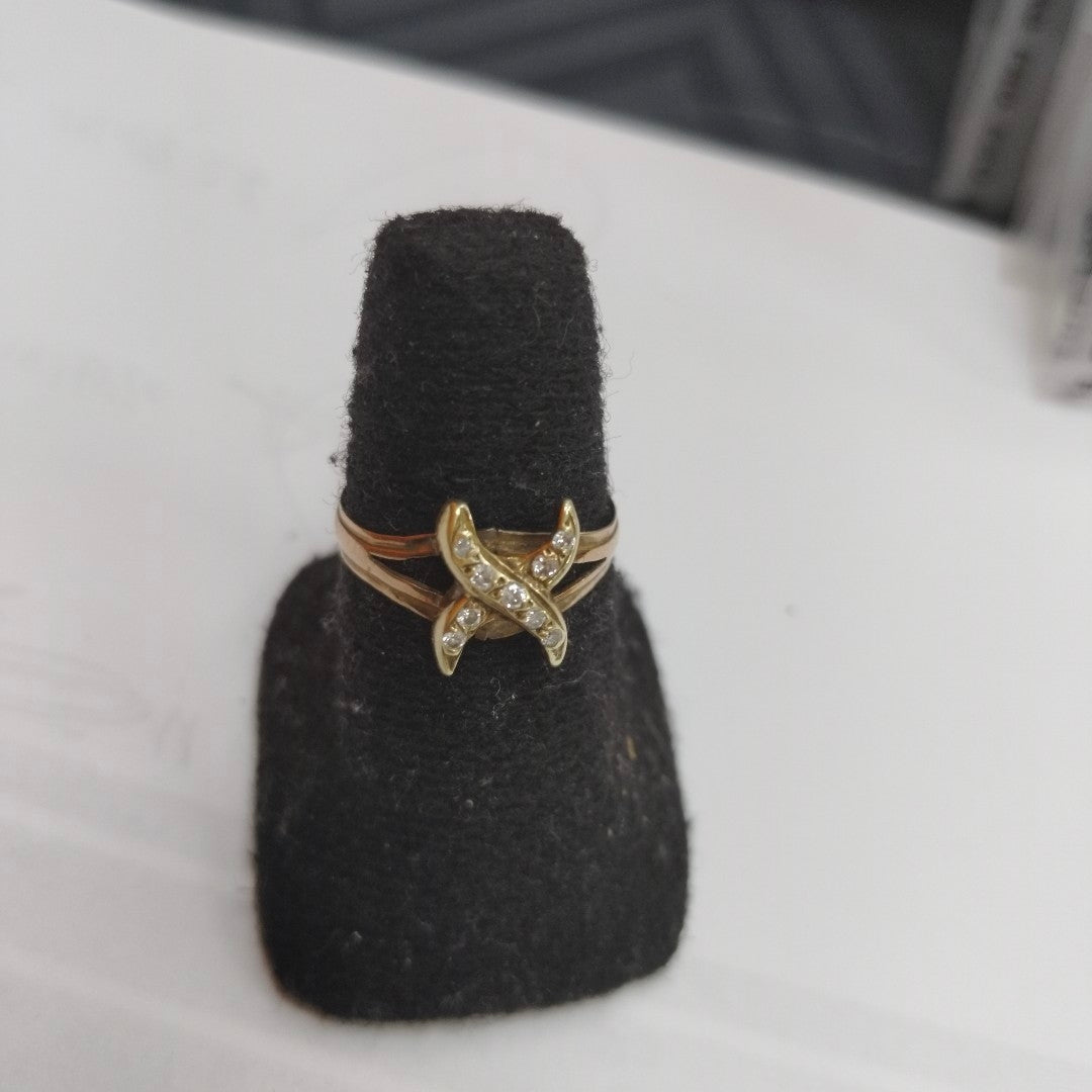 ANILLO ORO 10 K 1.6 GRMS (SEMINUEVO)
