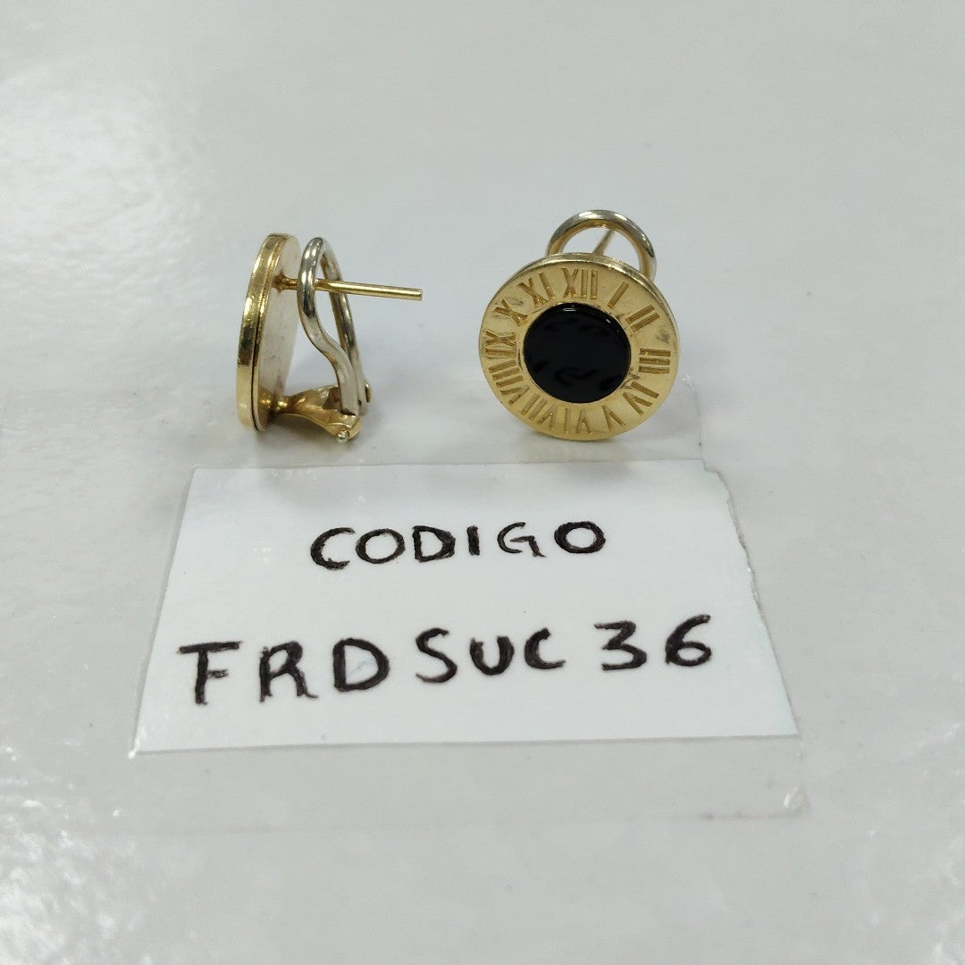 ARETES PAR ORO 14 K 8,50 GRMS (SEMINUEVO)
