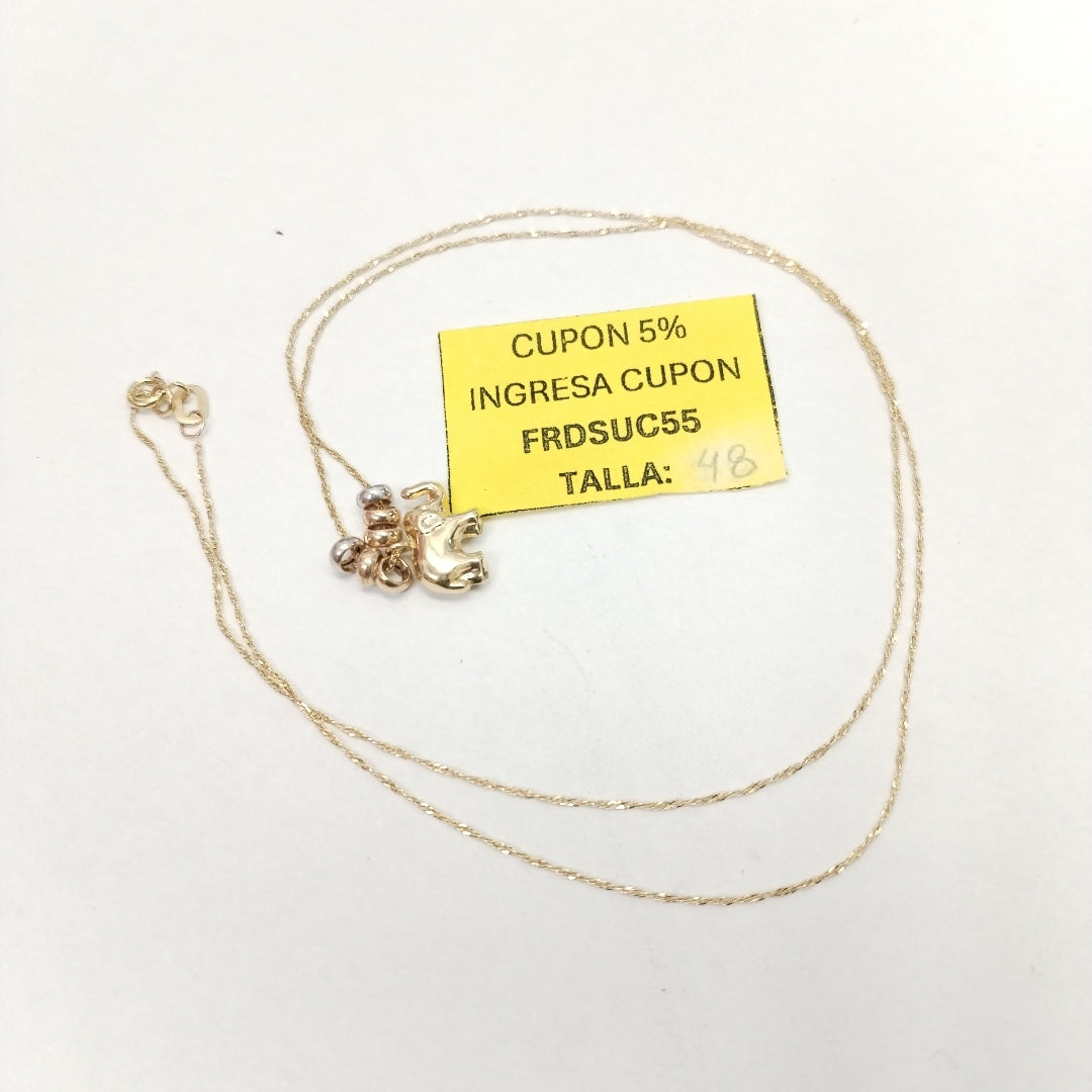 CADENA ORO 10 K 1,00 GRMS (SEMINUEVO)