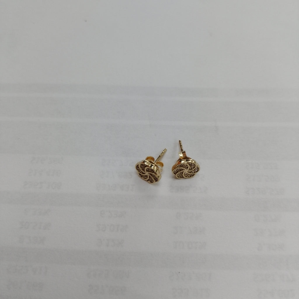 BROQUELES PAR ORO 14 K 1.6 GRMS (SEMINUEVO)