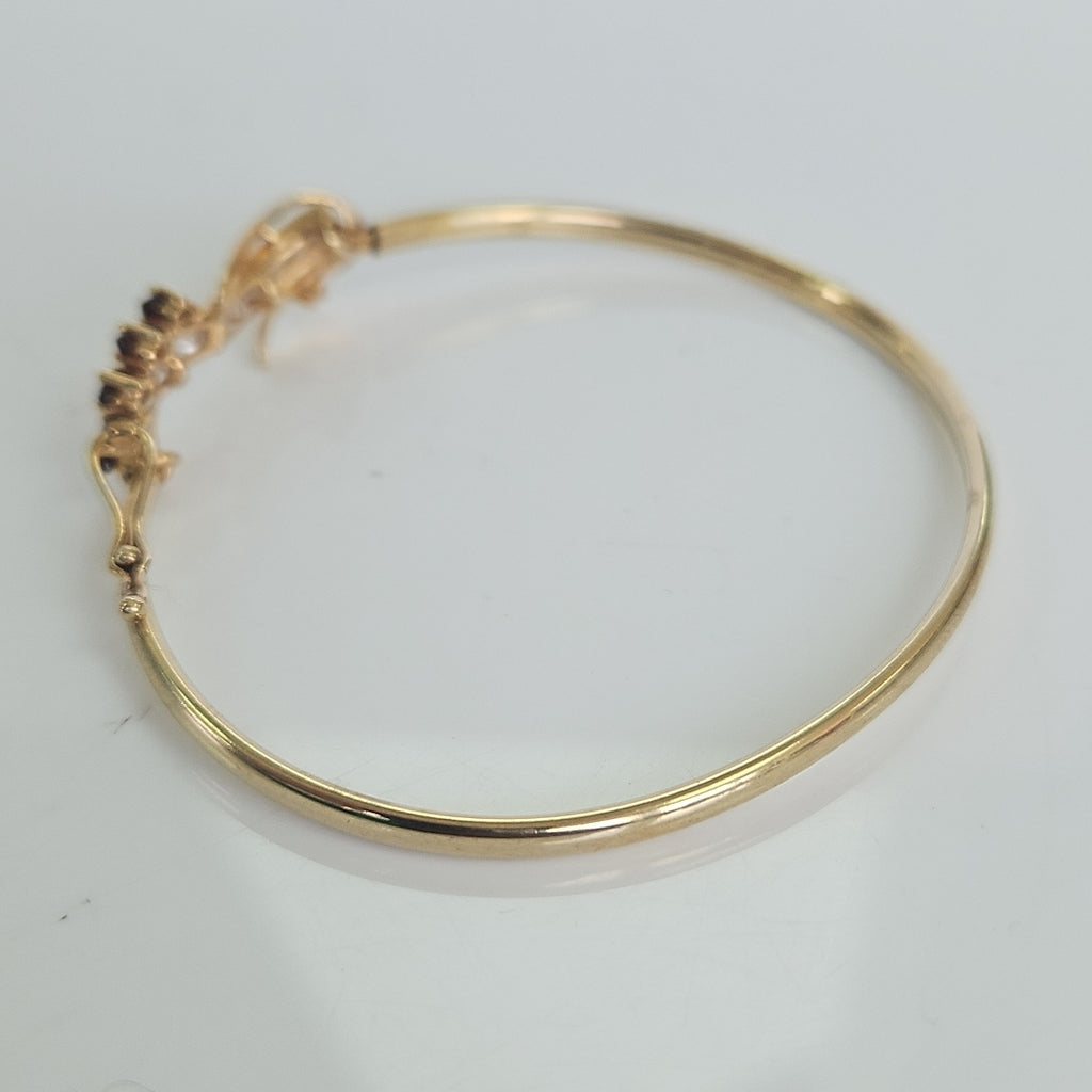 PULSERA RIGIDA ORO 10 K 6,20 GRMS (SEMINUEVO)