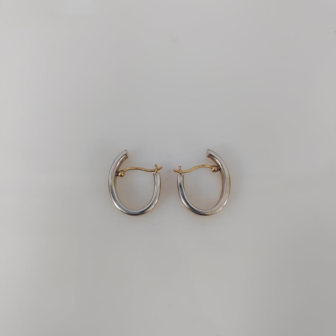 ARRACADAS PAR ORO 14 K 4.1 GRMS (SEMINUEVO)