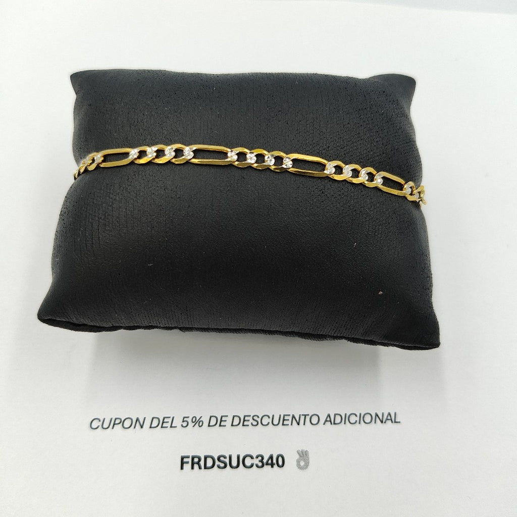PULSERA 3X1 14K 21 CM 4.6 GR (NUEVO)