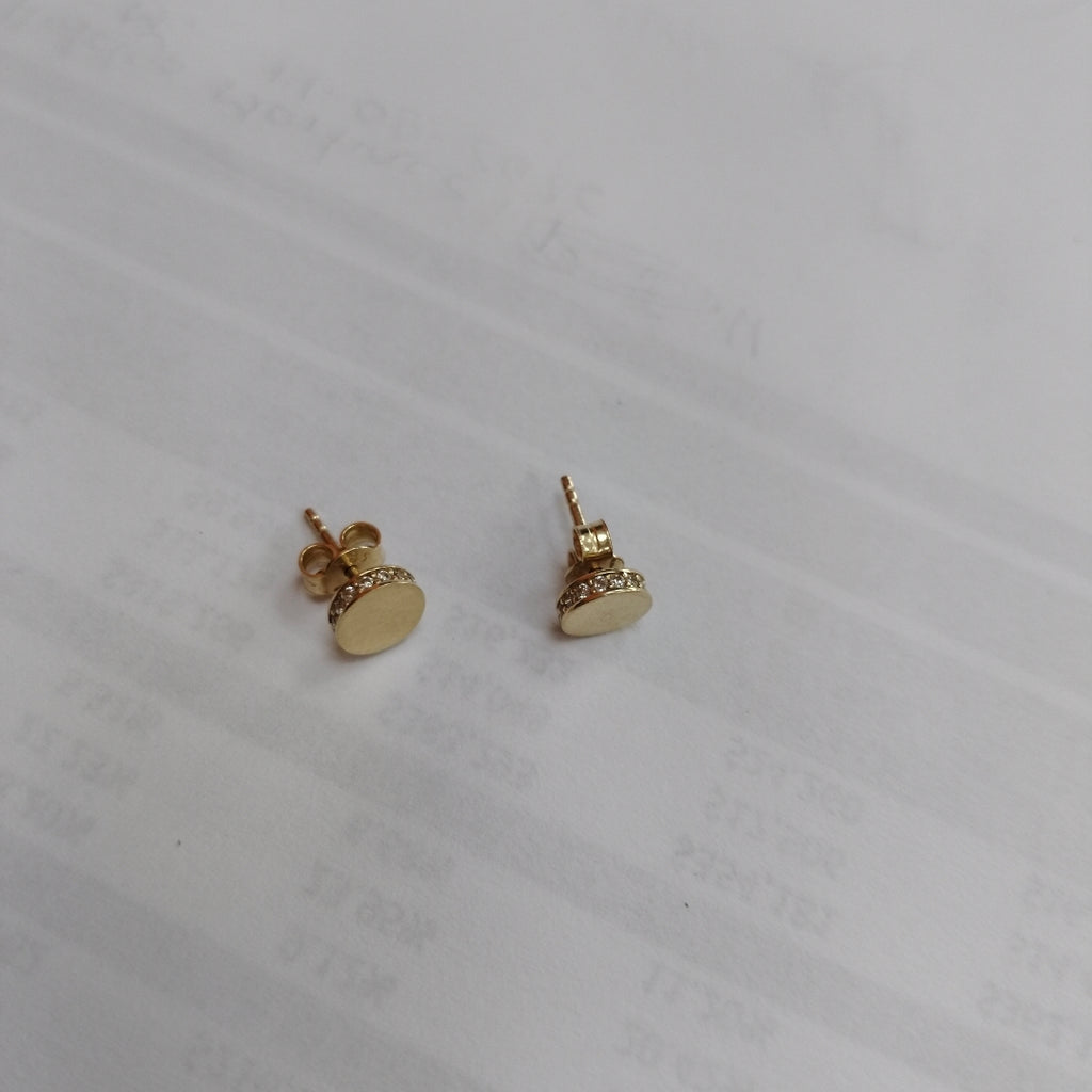 BROQUELES PAR ORO 14 K 1.5 GRMS (SEMINUEVO)