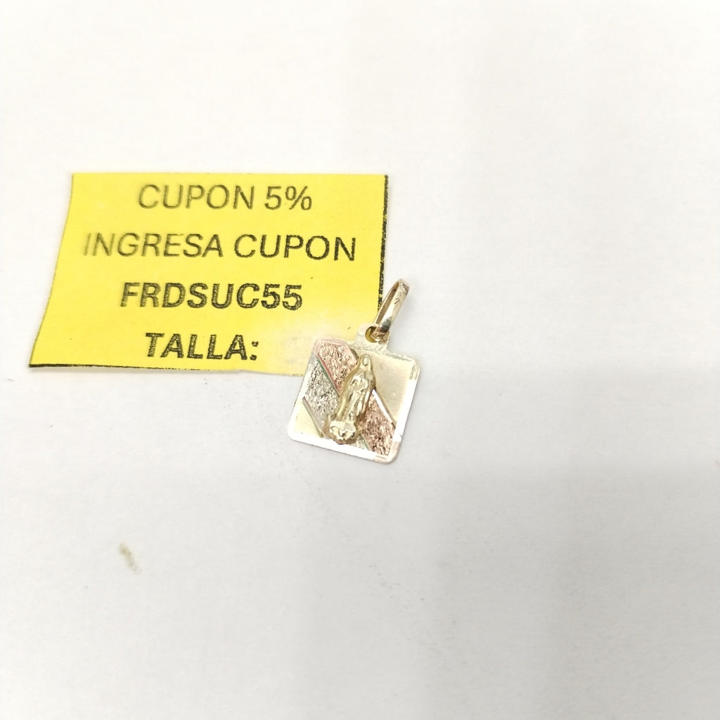 MEDALLA RELIGIOSA ORO 10 K 0,70 GRMS (SEMINUEVO)