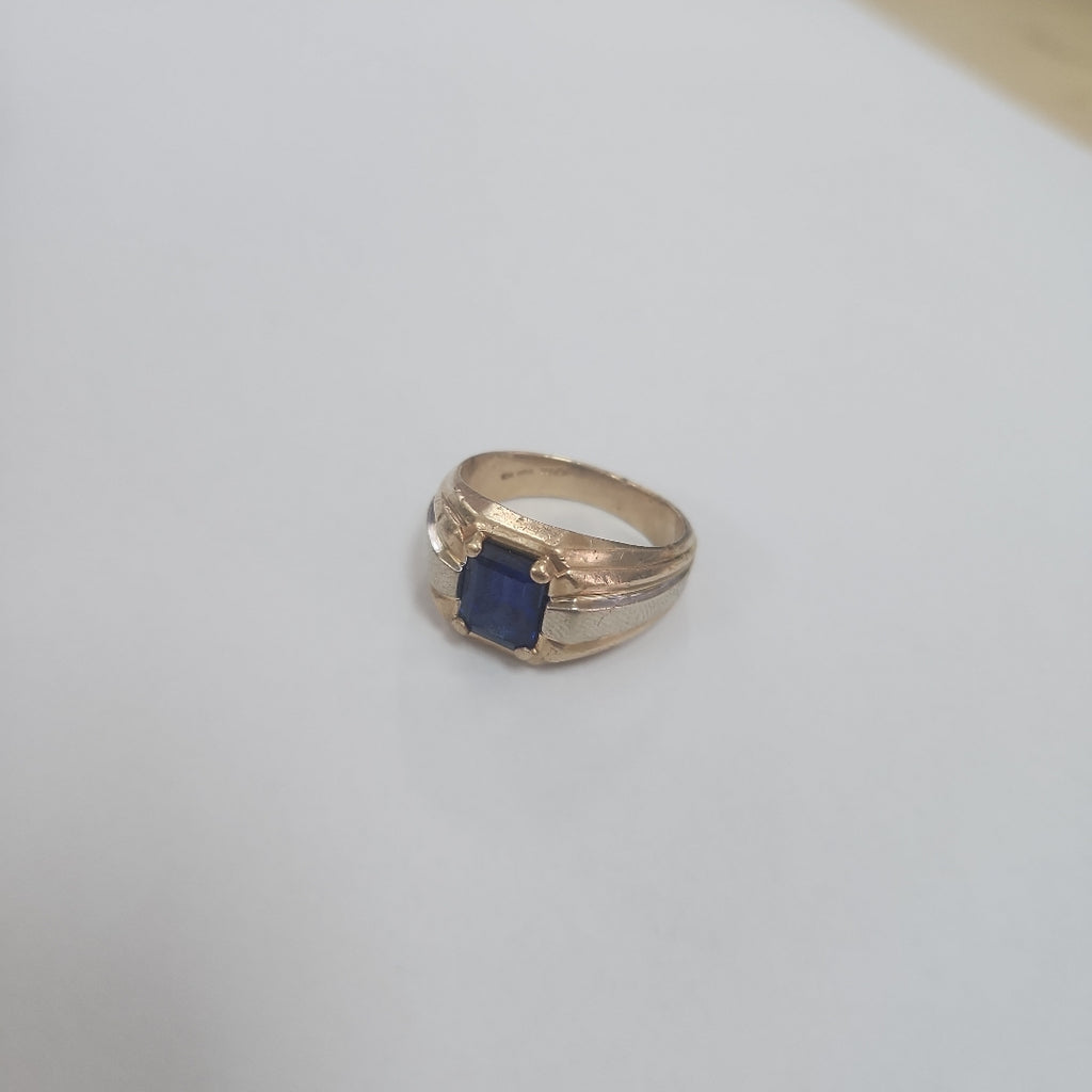 ANILLO ORO, RODIADO 10 K 10.1 GRMS (SEMINUEVO)