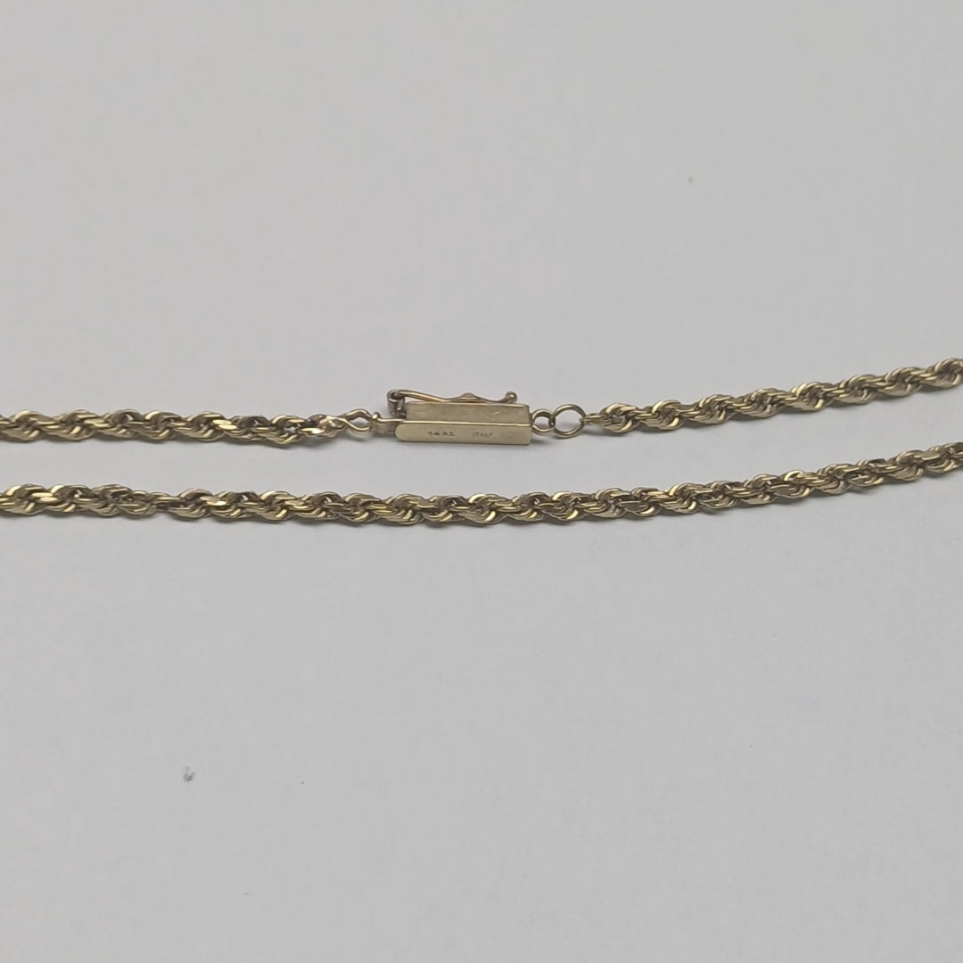 PULSERA ORO 14 K 4.3 GRMS (SEMINUEVO)