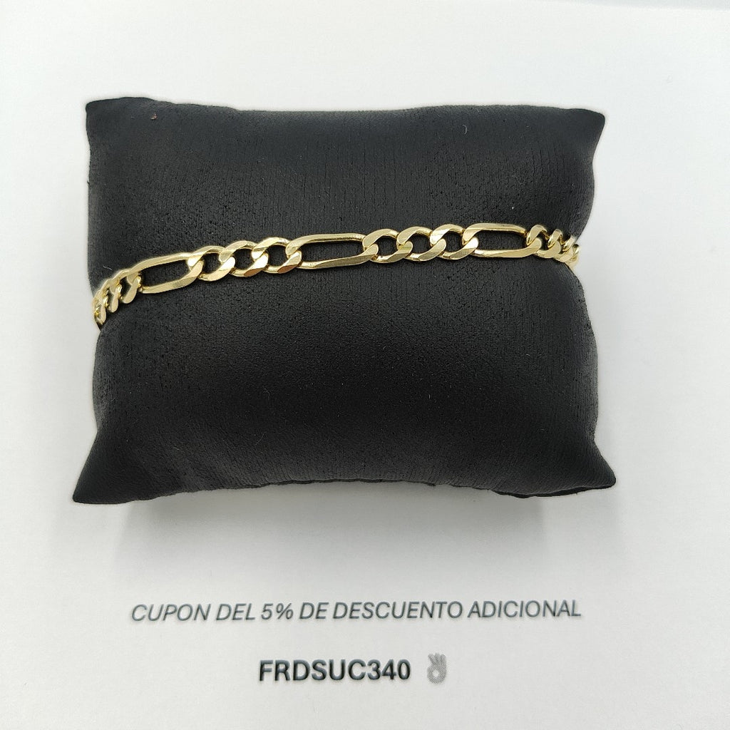 PULSERA 3X1 14K 21 CM 6.6 GR (NUEVO)