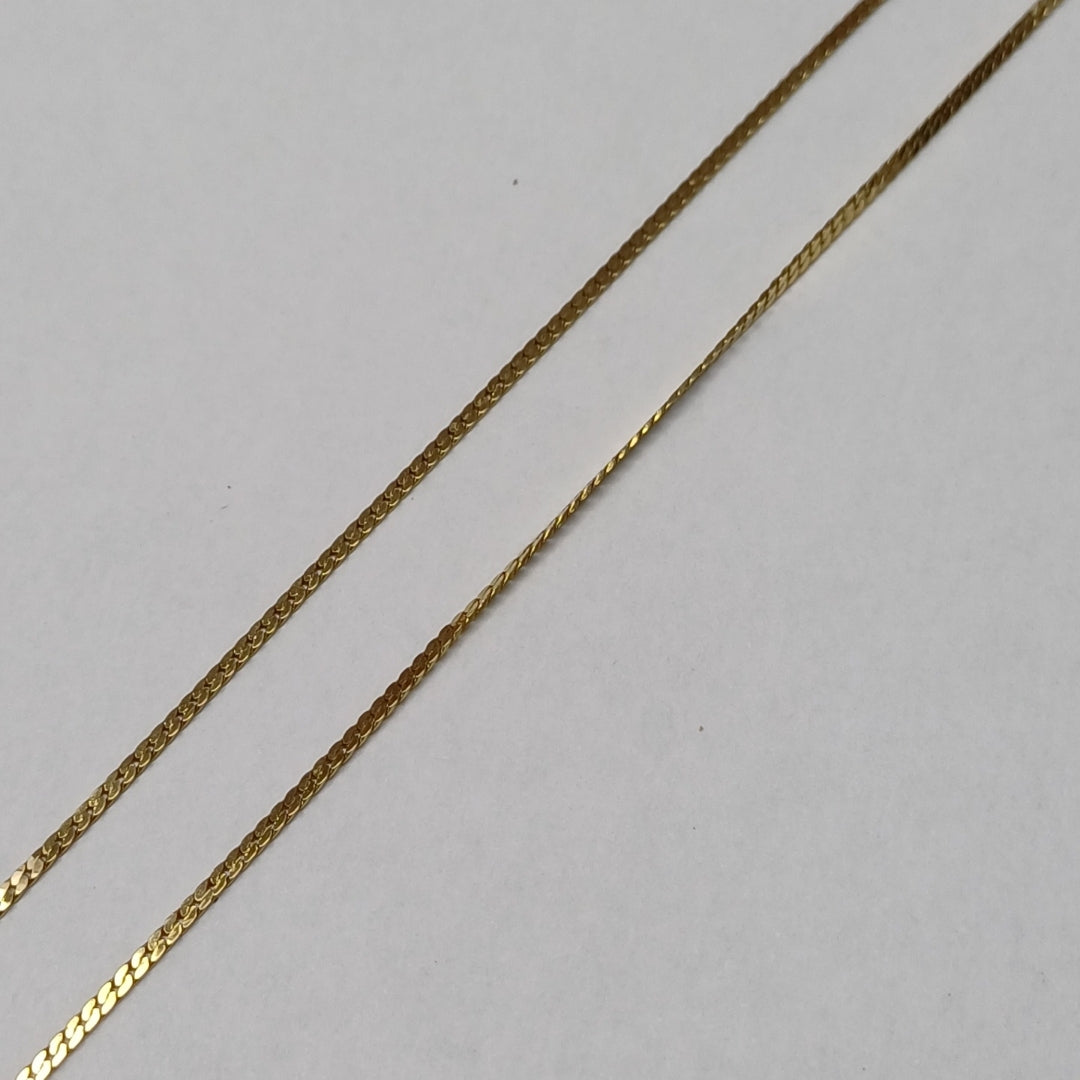 CADENA ORO 14 K 2.6 GRMS (SEMINUEVO)