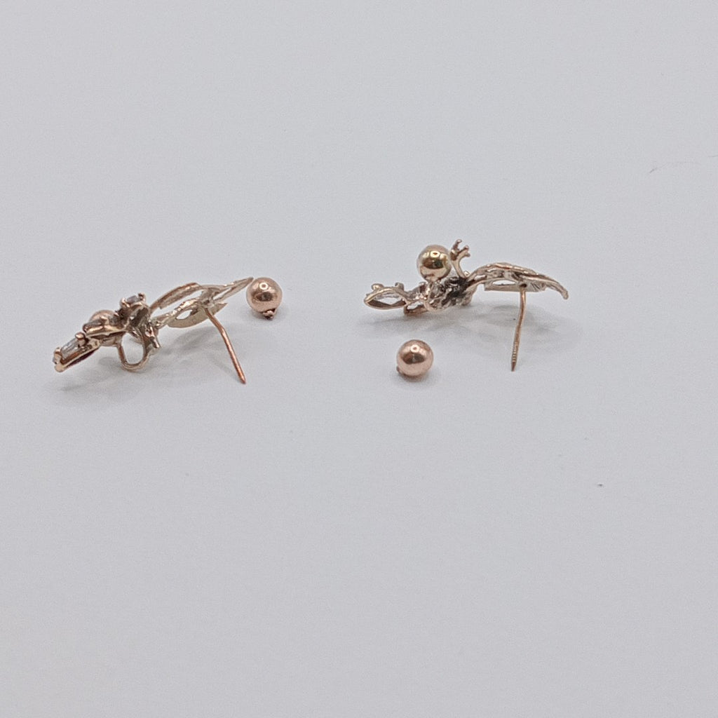 ARETES PAR ORO 8 K 1.7 GRMS (SEMINUEVO)