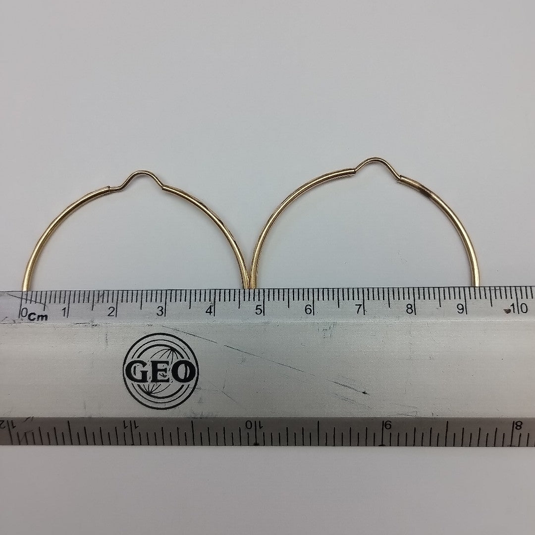 ARRACADAS PAR ORO 14 K 3.6 GRMS (SEMINUEVO)