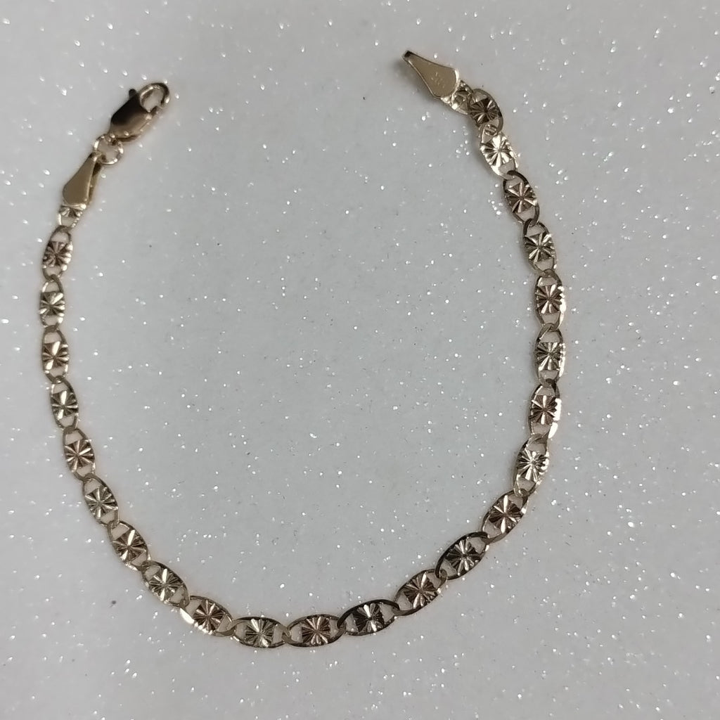 PULSERA GUCHI 14K 18 CM 2.8 GR (NUEVO)