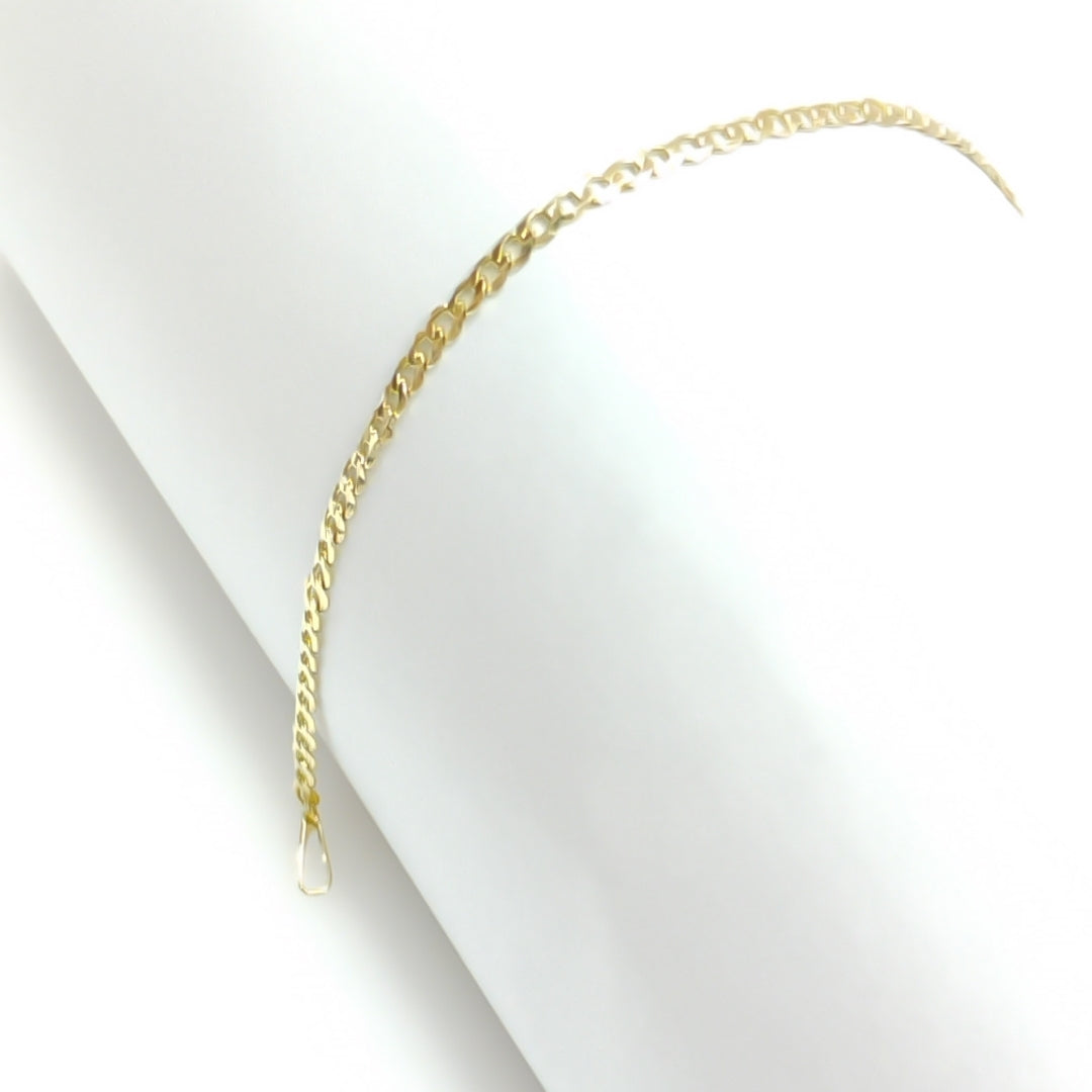 PULSERA BARBADA 14K 18 CM 2 GR (NUEVO)