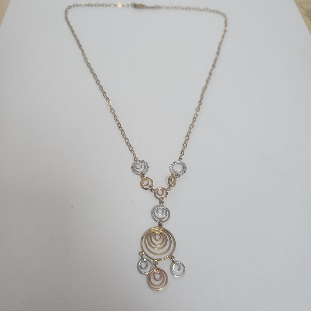 GARGANTILLA ORO,RODIADO 14 K 4,40 GRMS (SEMINUEVO)