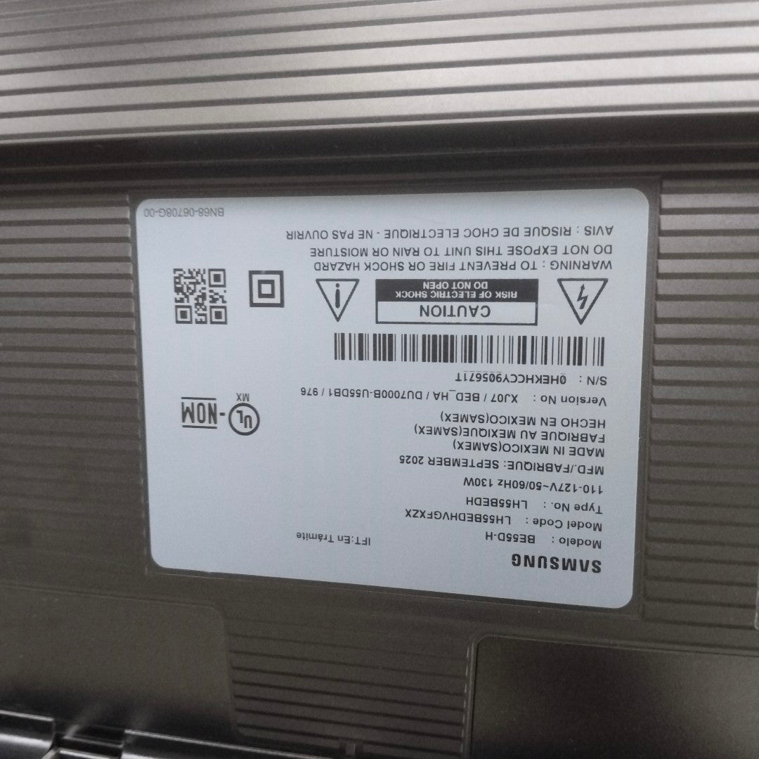 PANTALLA SAMSUNG BE55D-H (2025) 55" LED 4K (SEMINUEVO)
