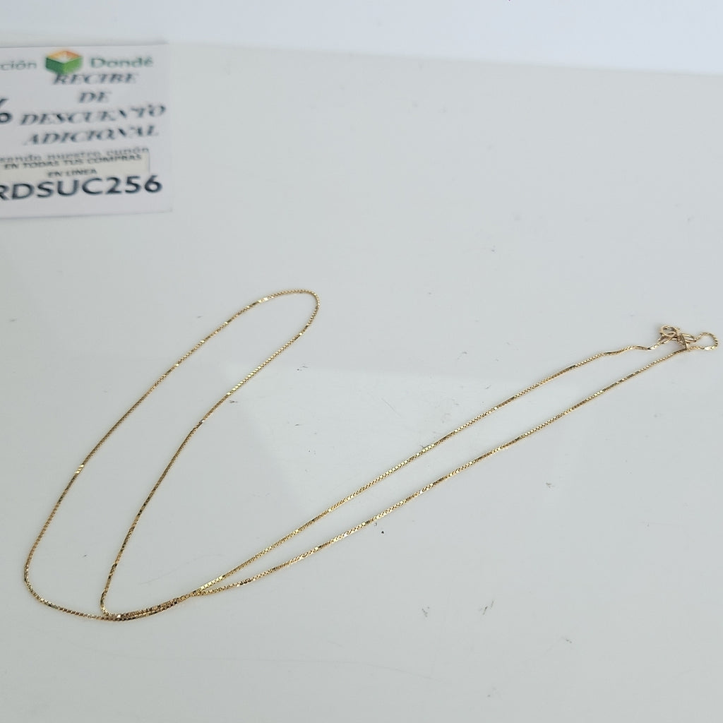 CADENA ORO 10 K 1.1 GRMS (SEMINUEVO)