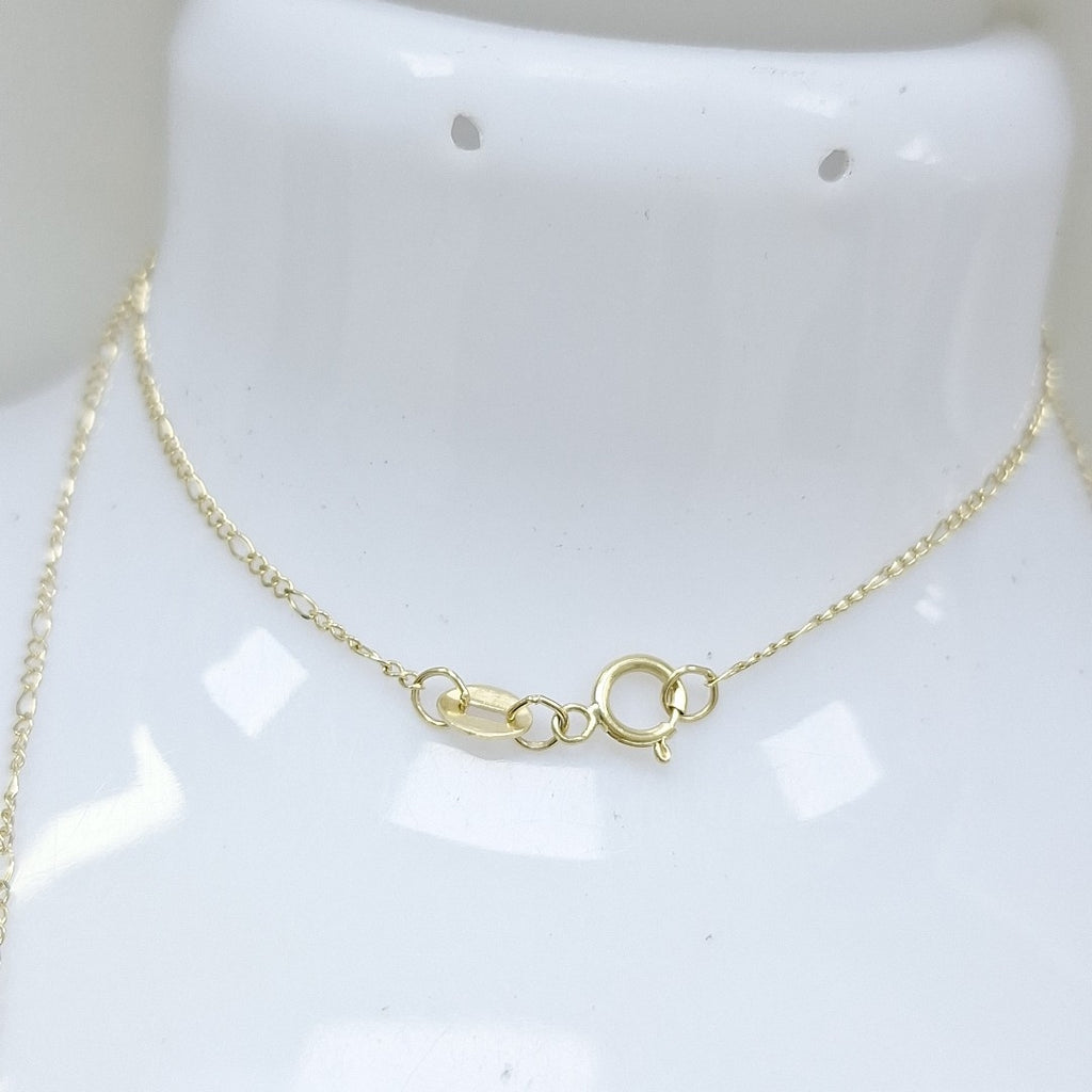 CADENAS TEJIDO 3X1 ORO 10K 55 CM 1.4 GR (NUEVO)