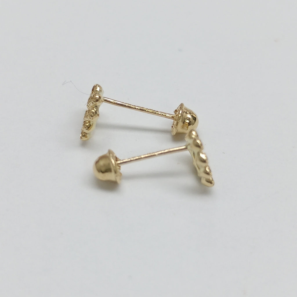 BROQUELES BROQUEL FIG CORAZON 14K 0.23 GR (NUEVO)