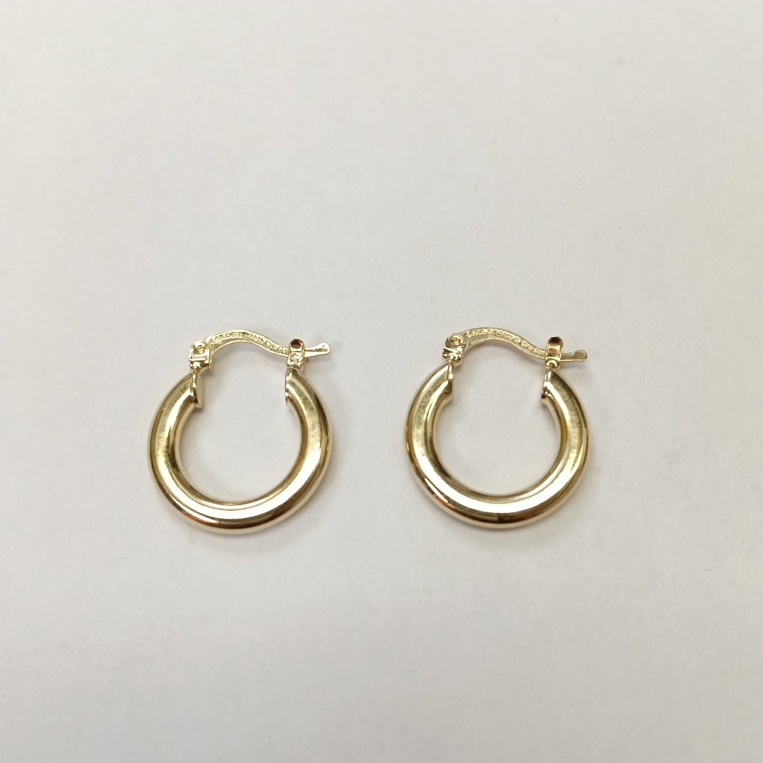 ARETES ARRACADAS 14K 1.6 GR (NUEVO)