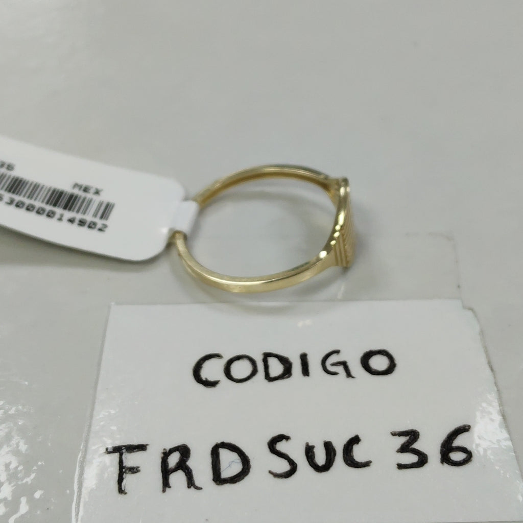 ANILLOS FIG CORAZON 14K TALLA 9 1.9 GR (NUEVO)