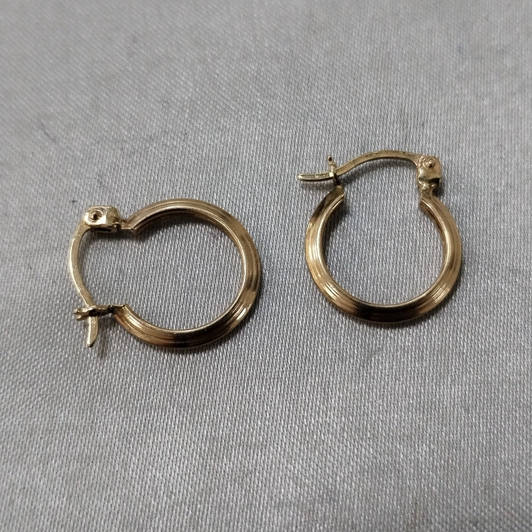 ARRACADAS PAR ORO 10 K 1,10 GRMS (SEMINUEVO)
