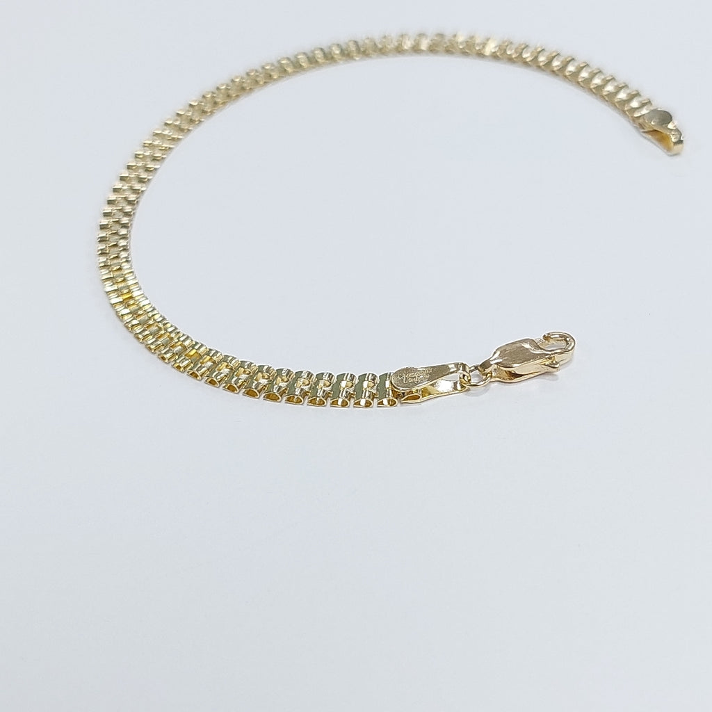 PULSERA ESPECIAL 14K 18 CM 4.1 GR (NUEVO)