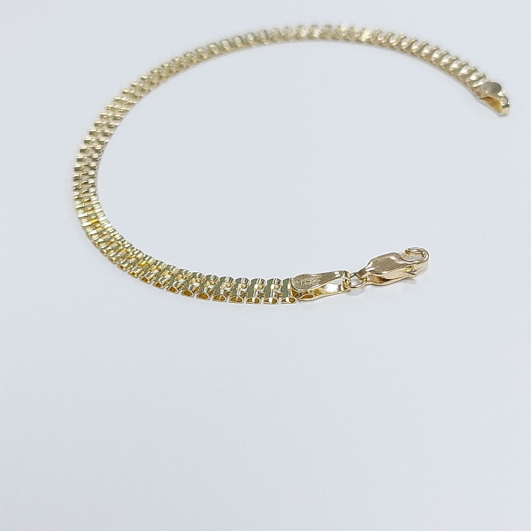 PULSERA ESPECIAL 14K 18 CM 4.1 GR (NUEVO)