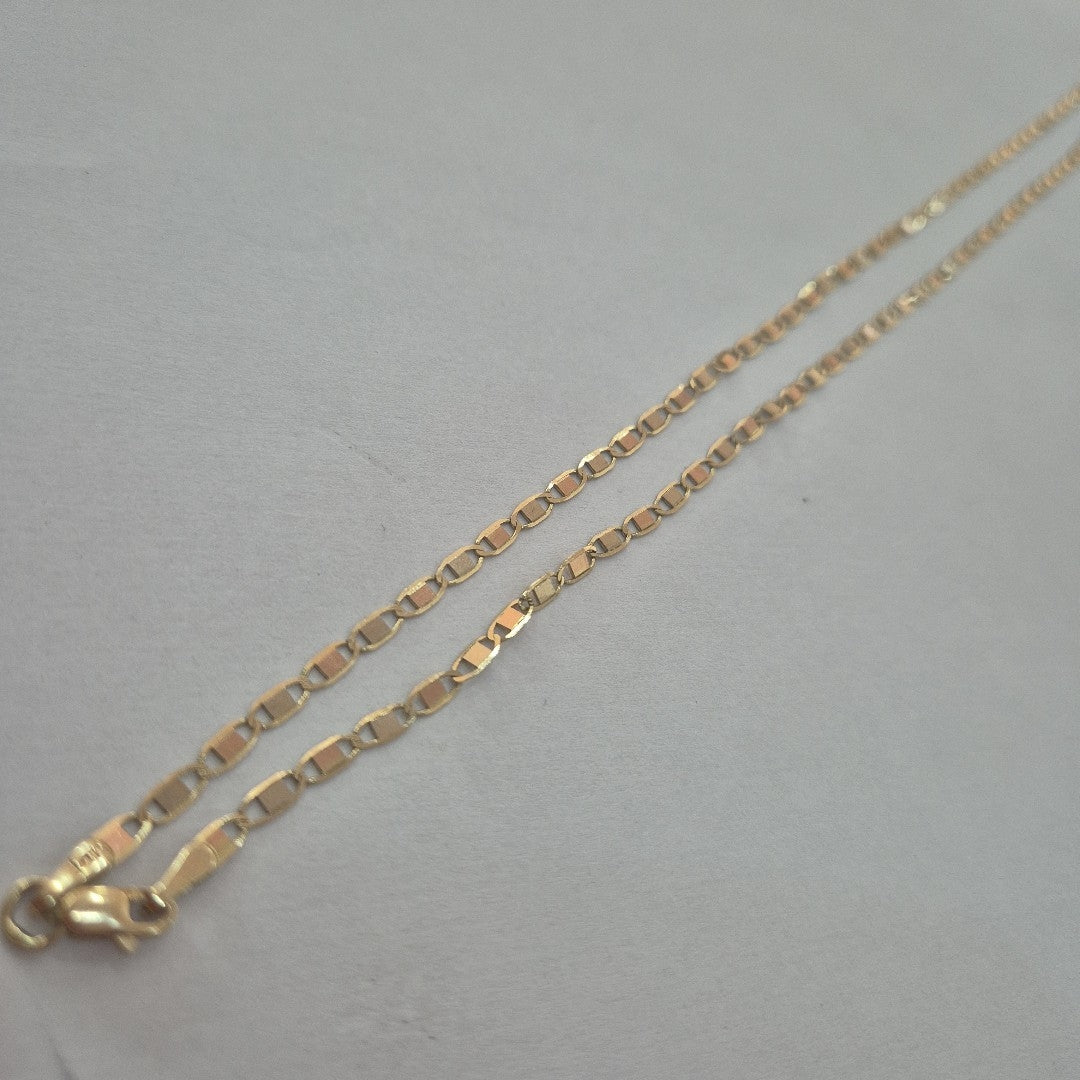 CADENA ESPEJO 14K 60 CM 5.5 GR (NUEVO)