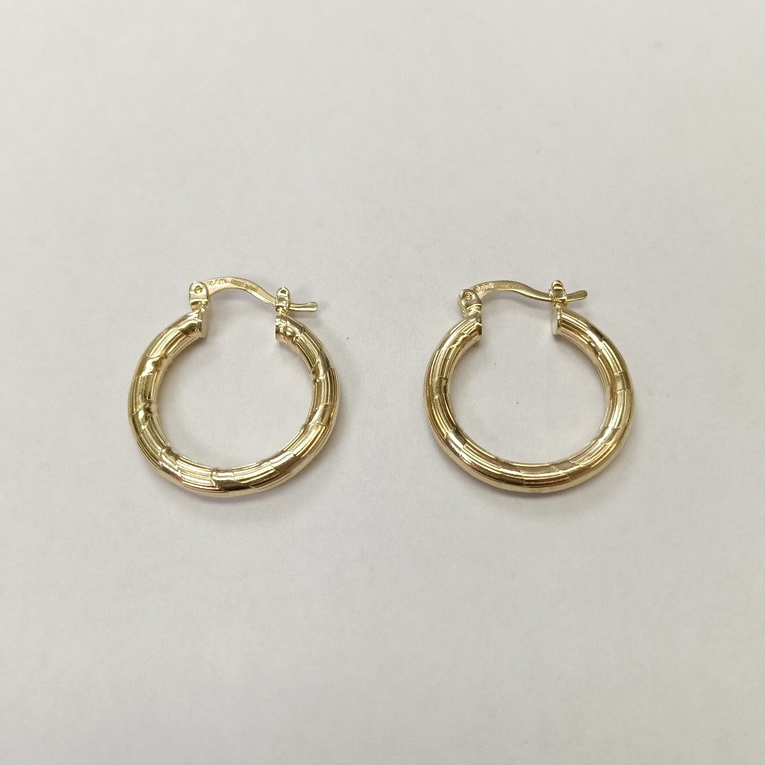 ARETES ARRACADAS 14K 2.7 GR (NUEVO)