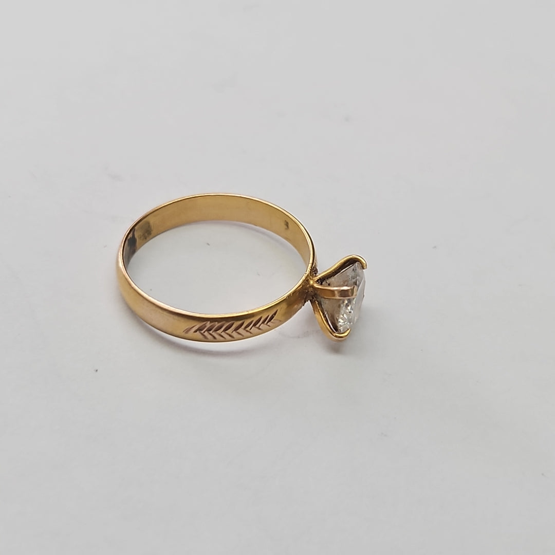 ANILLO ORO 8 K 2.1 GRMS (SEMINUEVO)