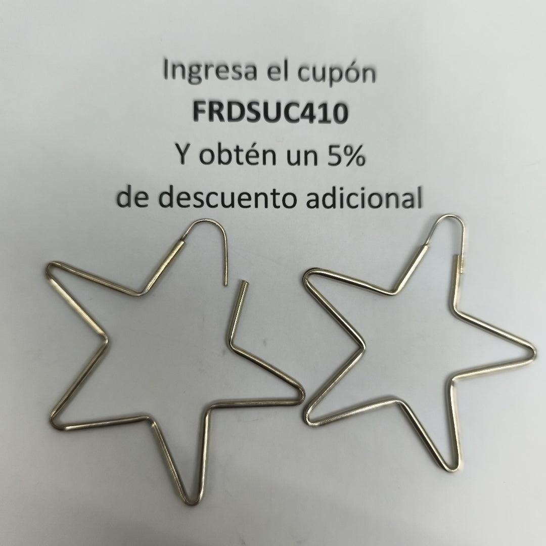 ARETES PAR PLATA 5.7 GRMS (SEMINUEVO)