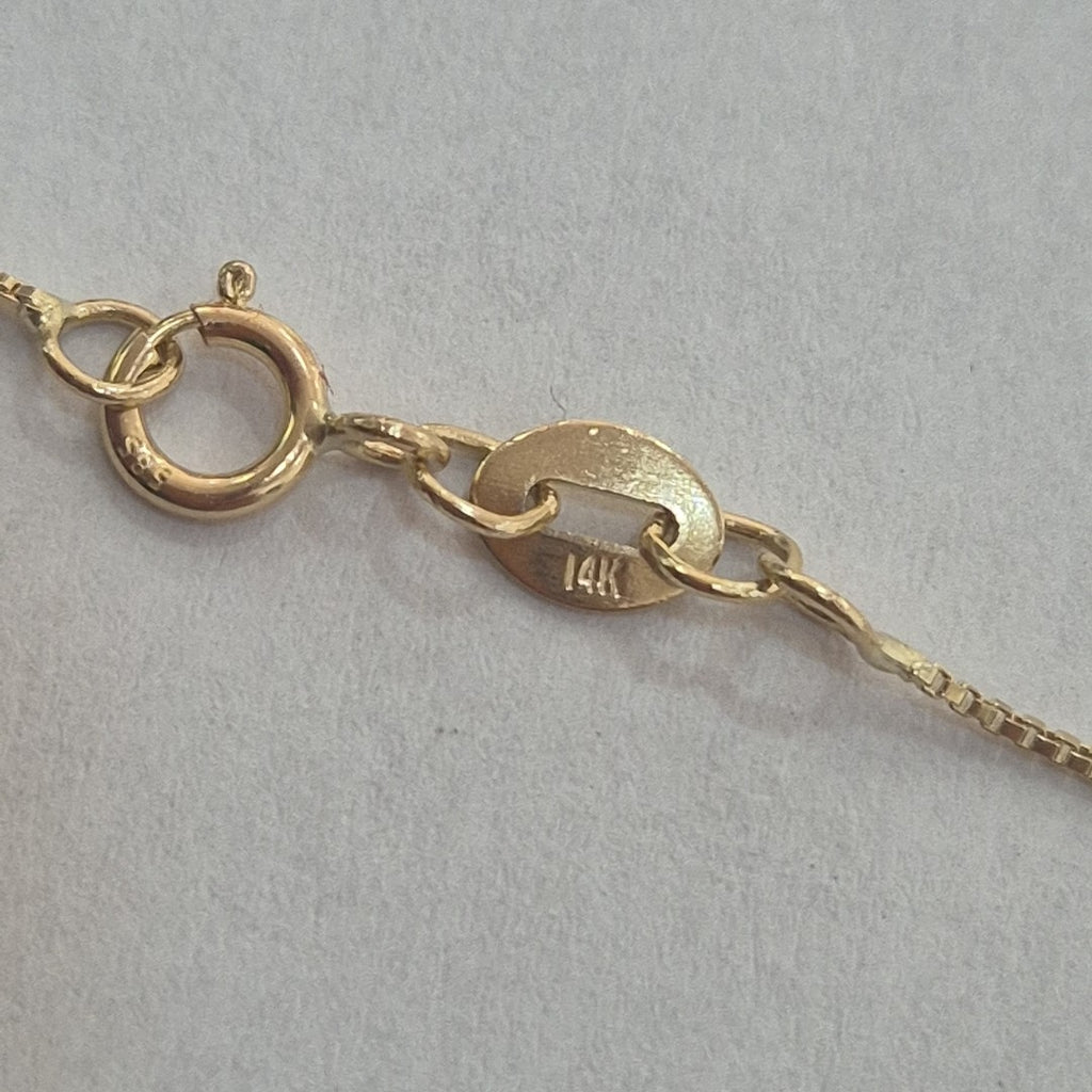CADENA VENECIANO 14K 55 CM 1.7 GR (NUEVO)