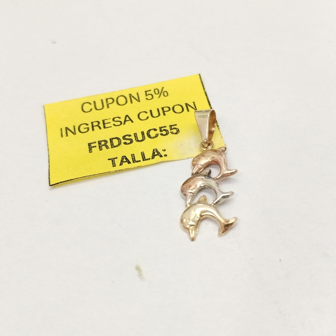 DIJE ORO,RODIADO 14 K 0,40 GRMS (SEMINUEVO)