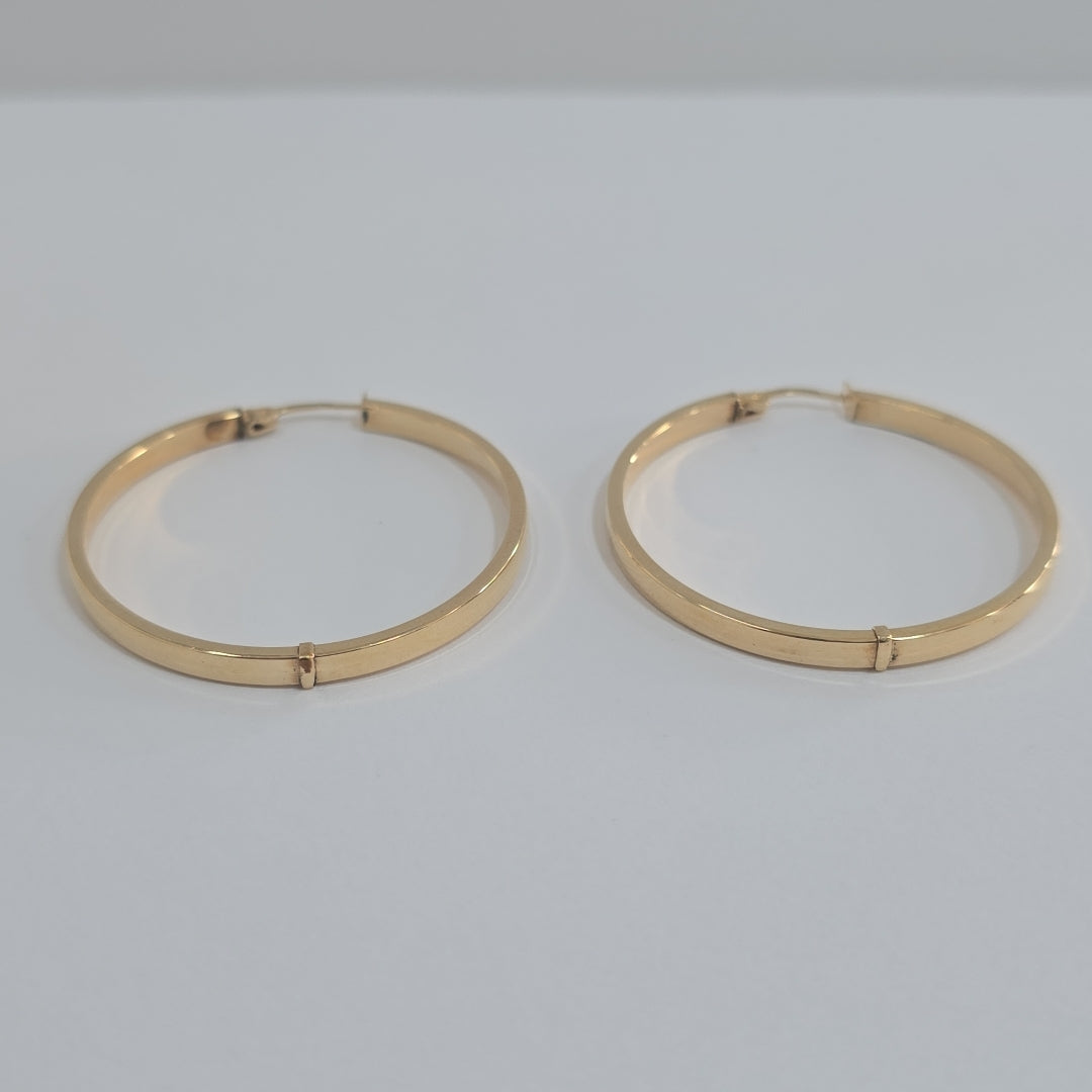 ARRACADAS PAR ORO 14 K 3.2 GRMS (SEMINUEVO)