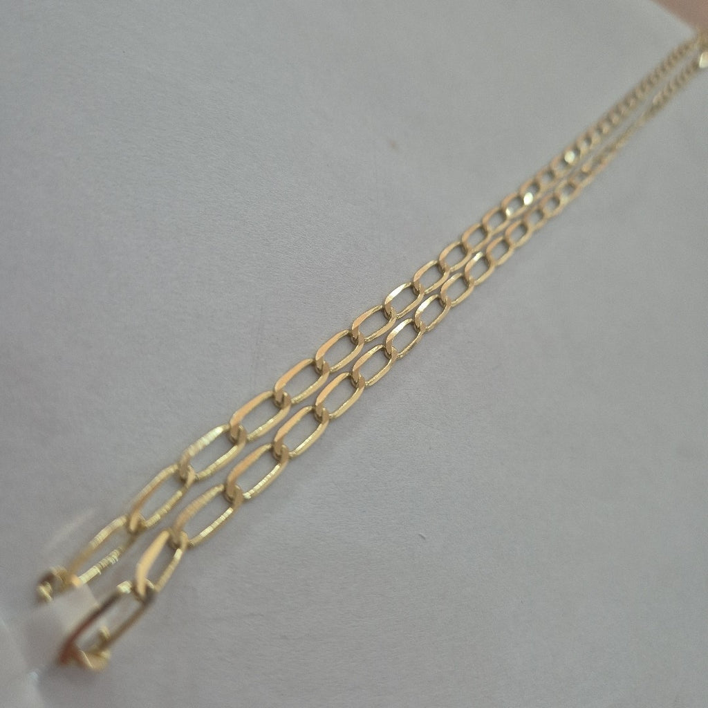 CADENA ESLABON 14K 60 CM 11.7 GR (NUEVO)
