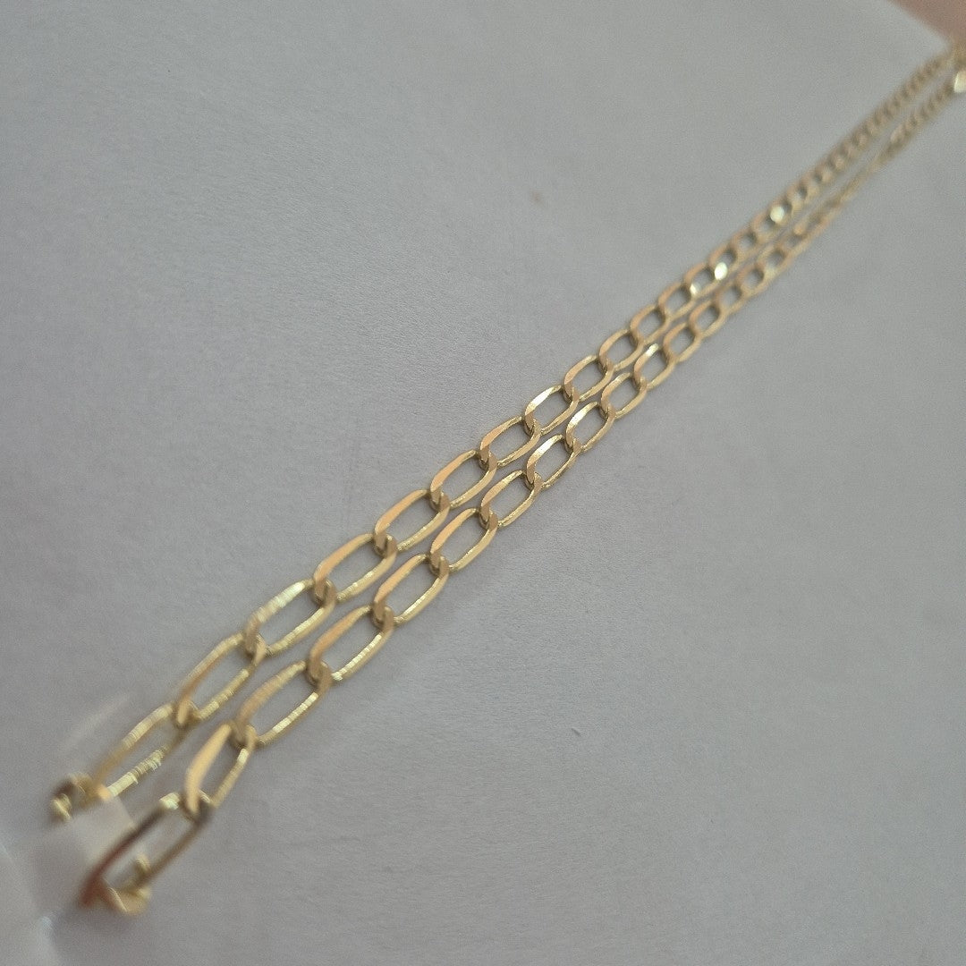 CADENA ESLABON 14K 60 CM 11.7 GR (NUEVO)