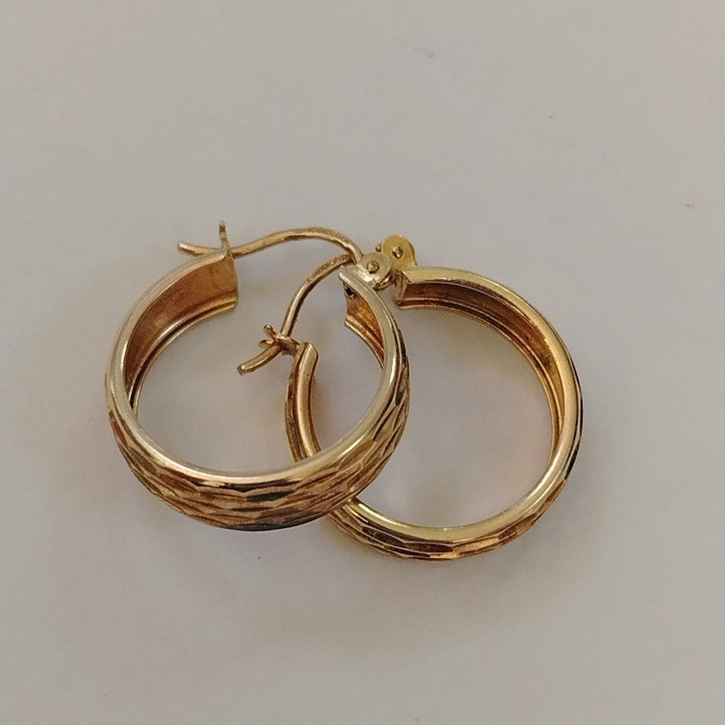ARRACADAS PAR ORO 10 K 2.2 GRMS (SEMINUEVO)